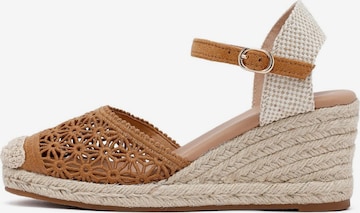 Sandales Derimod en marron : devant