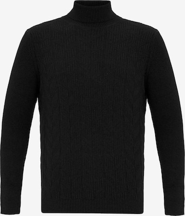 Jacey Quinn Trui in Zwart: voorkant