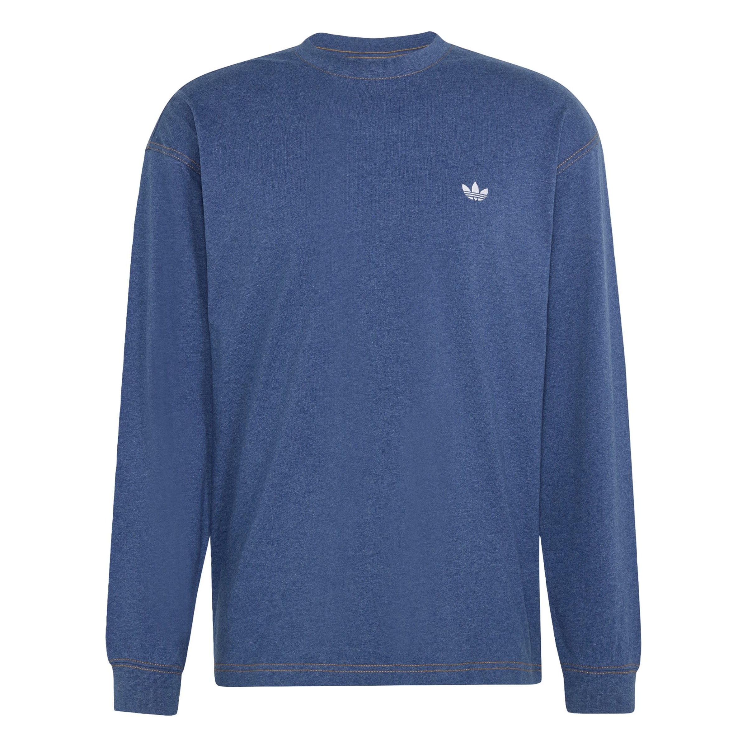 T-Shirt 'Trefoil Essentials' ADIDAS ORIGINALS en bleu : devant
