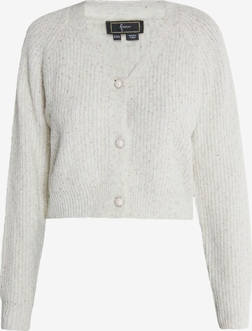 faina Knit cardigan in White: front