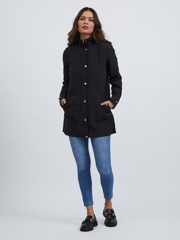 VILA Between-Seasons Coat 'BIMI' in Black