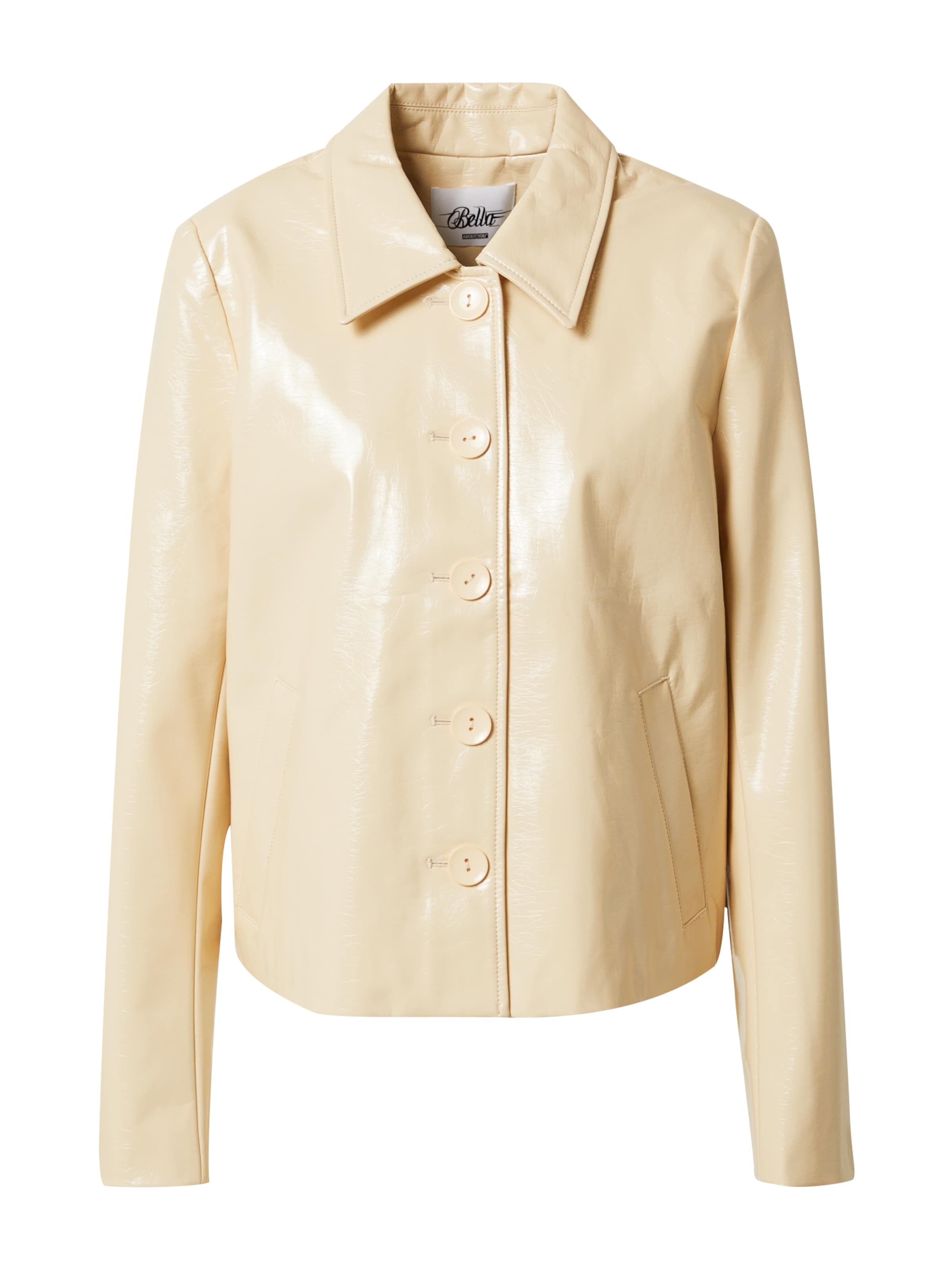 Bella x ABOUT YOU Φθινοπωρινό και ανοιξιάτικο μπουφάν &#x27;Laura&#x27; σε μπεζ: μπροστά