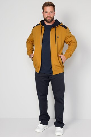 Boston Park Zip-Up Hoodie in Yellow