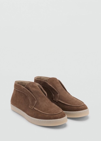 MANGO MAN Boots 'Easyboot' in Brown: front
