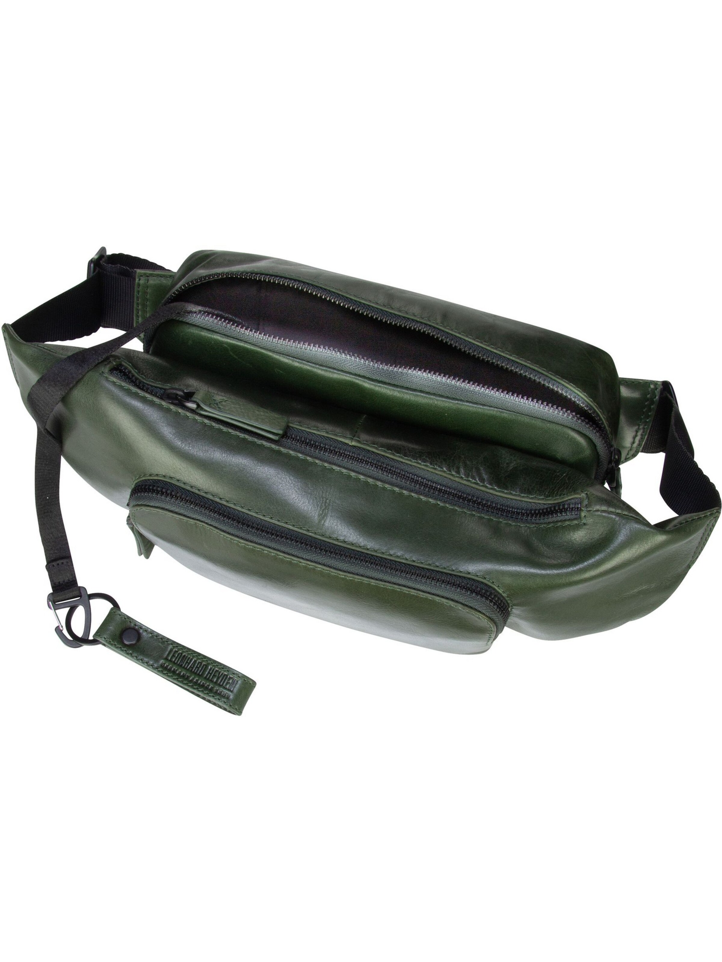 LEONHARD HEYDEN Fanny Pack 'Porto' in Green