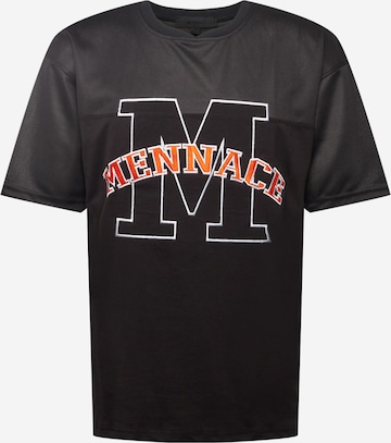Mennace Shirt in Schwarz: front
