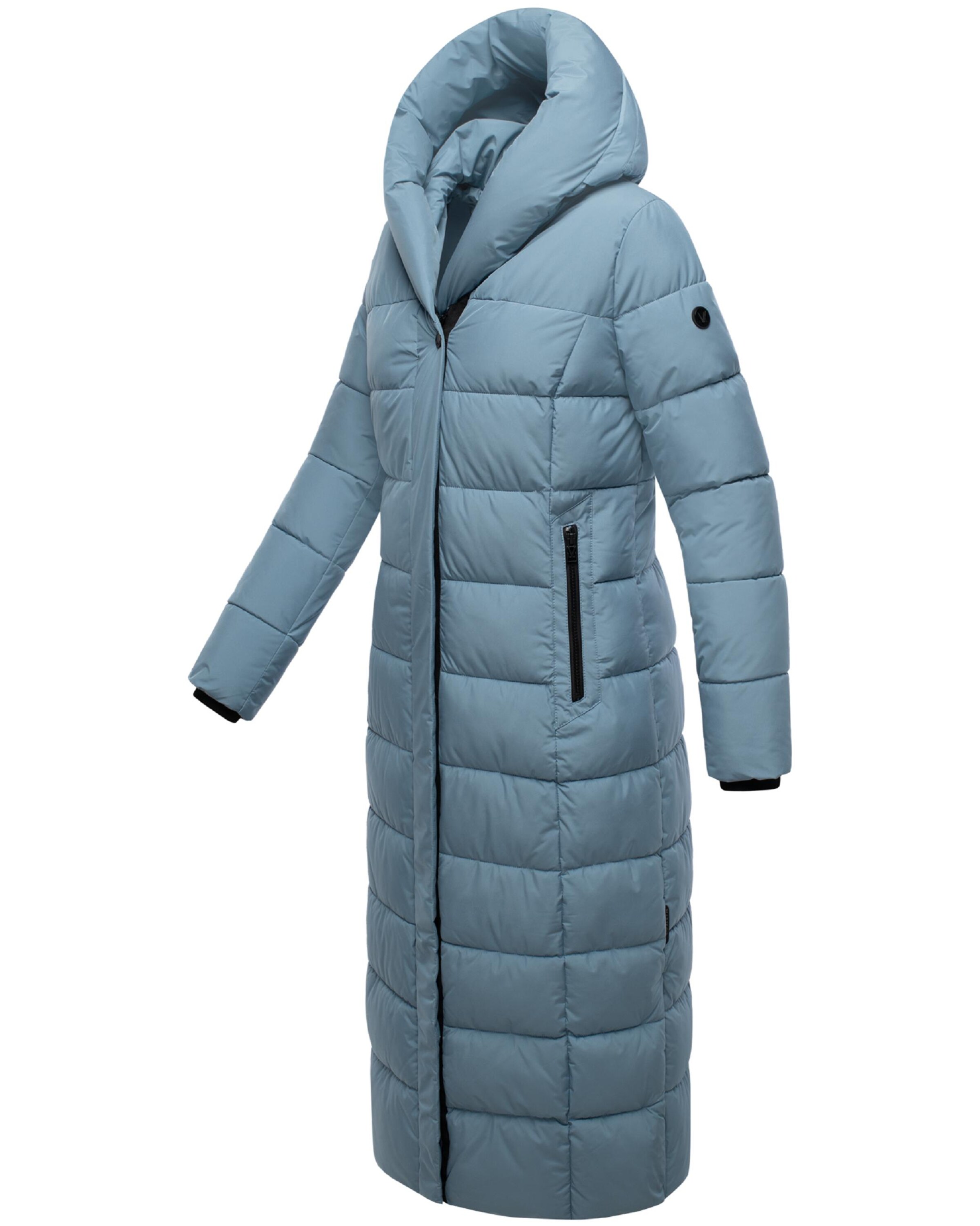MARIKOO Winter Coat 'Pakoraa 16' in Blue