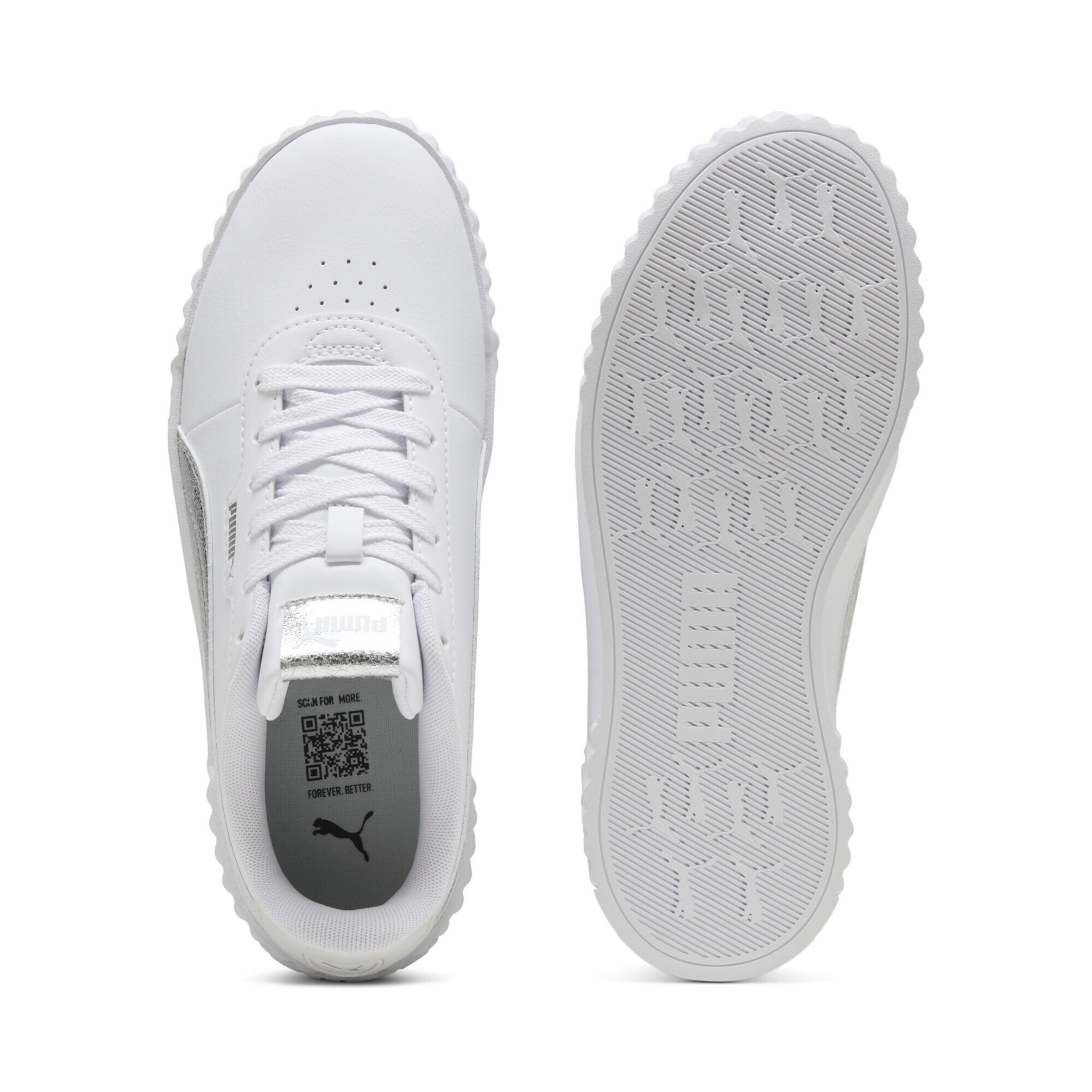 PUMA Platform trainers 'Carina 3.0' in White