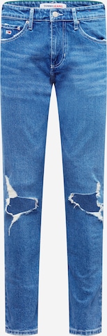 Tommy Jeans - Vaquero 'Scanton' en azul: frente