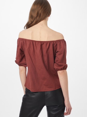 ABOUT YOU Blouse 'Gisa' in Bruin