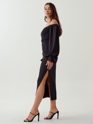 Robe 'Kial' BWLDR en noir : devant