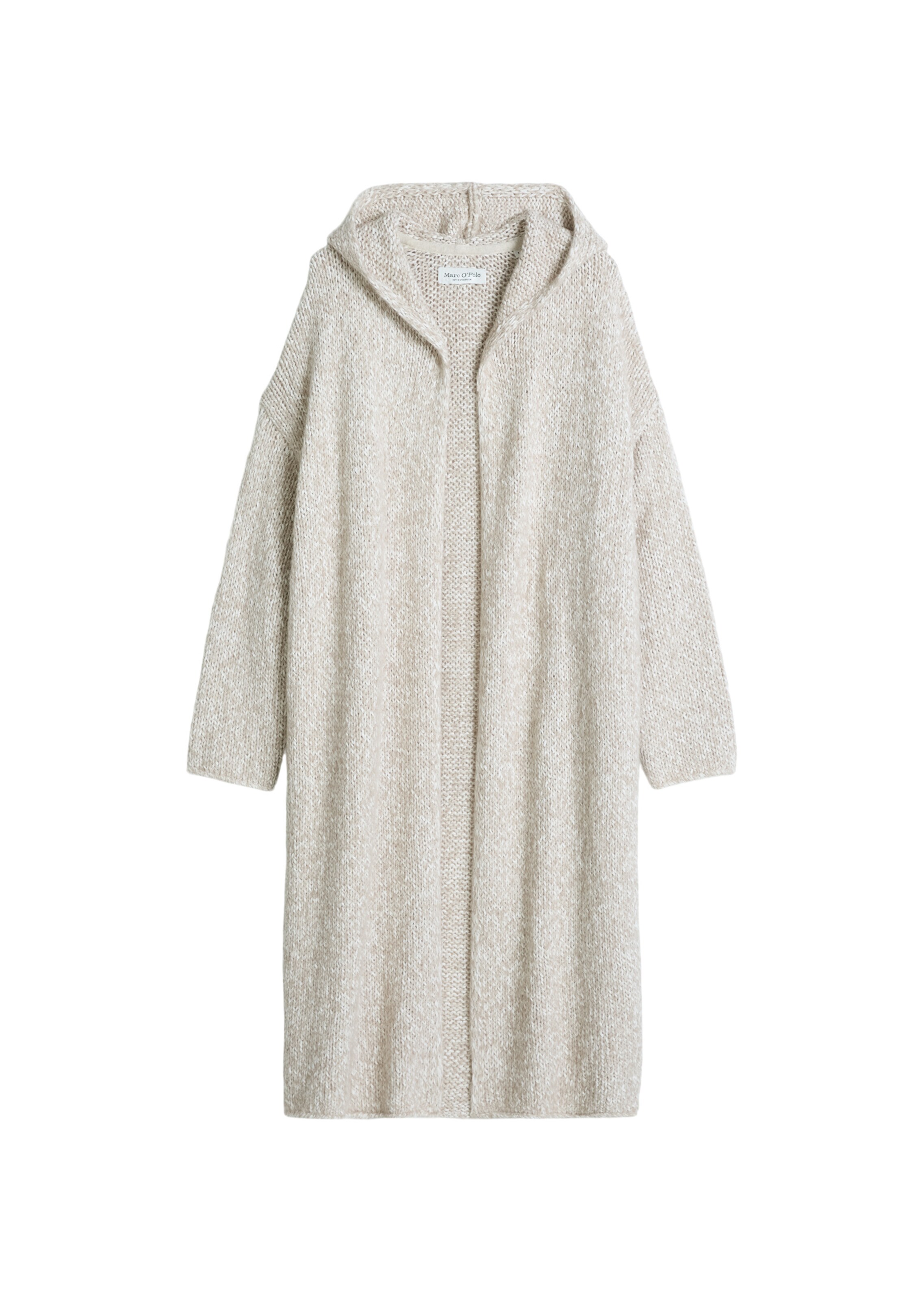 Cardigan Marc O'Polo en beige : devant