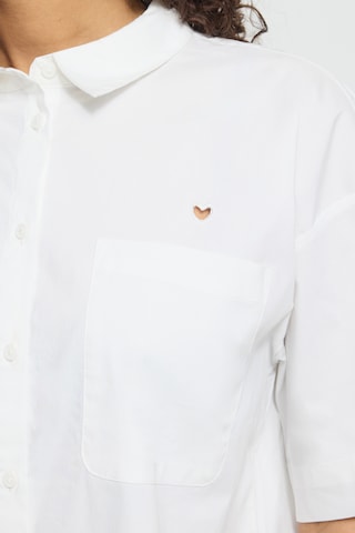 ICHI Blouse 'IHLElaya' in Wit