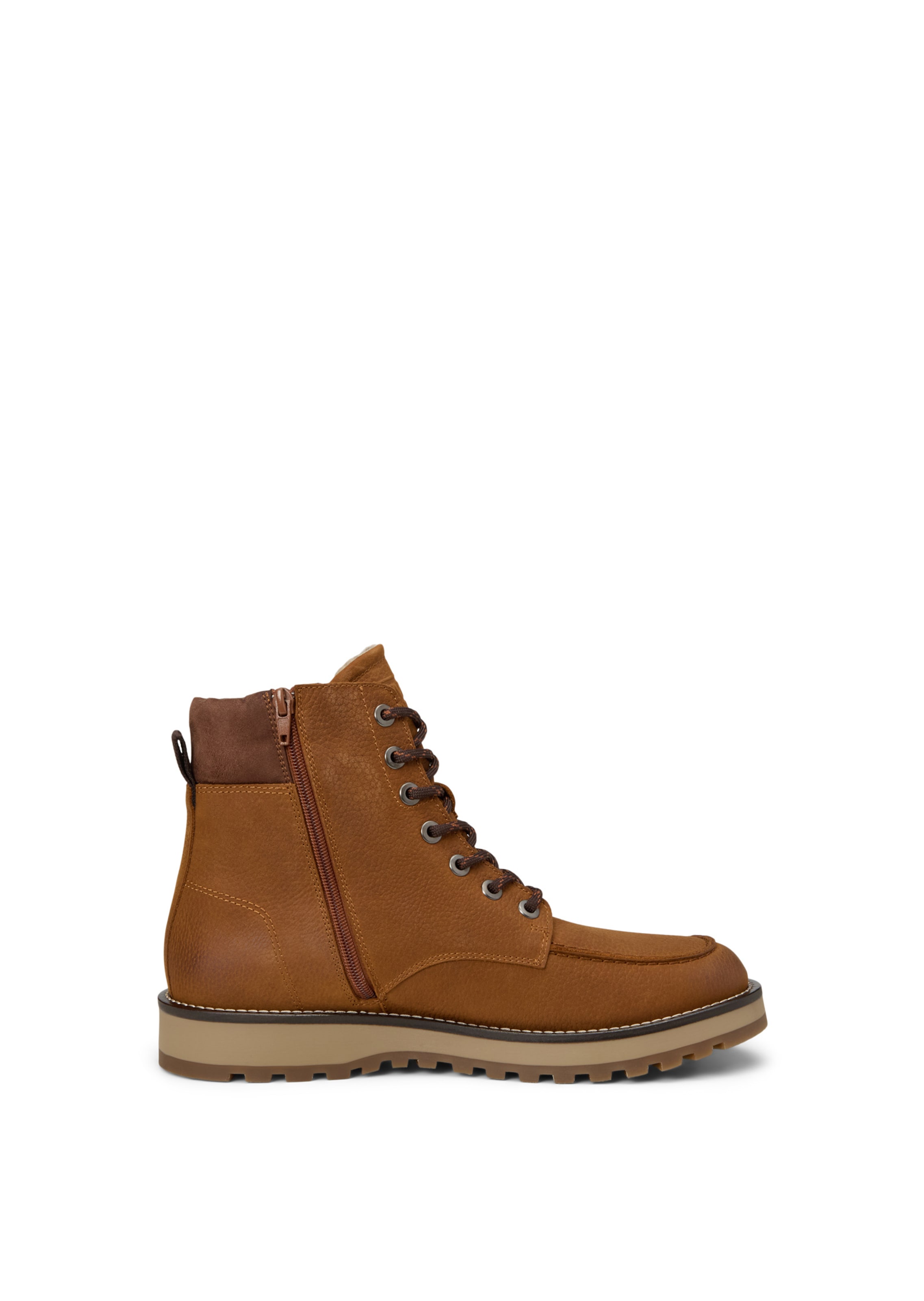 Marc O'Polo Schnürboots 'Jack' in Beige: Seite