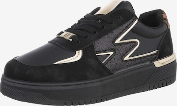 Ital-Design Sneaker in Schwarz: Vorderseite