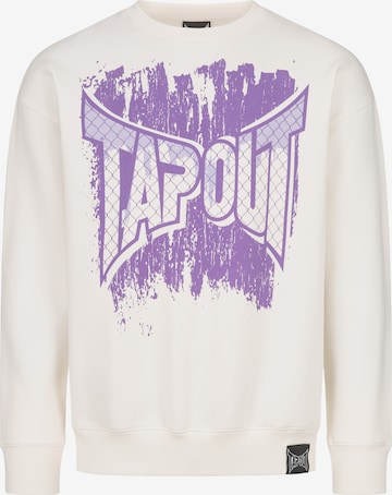 TapoutSweater majica 'CF Crew' - bijela boja: prednji dio