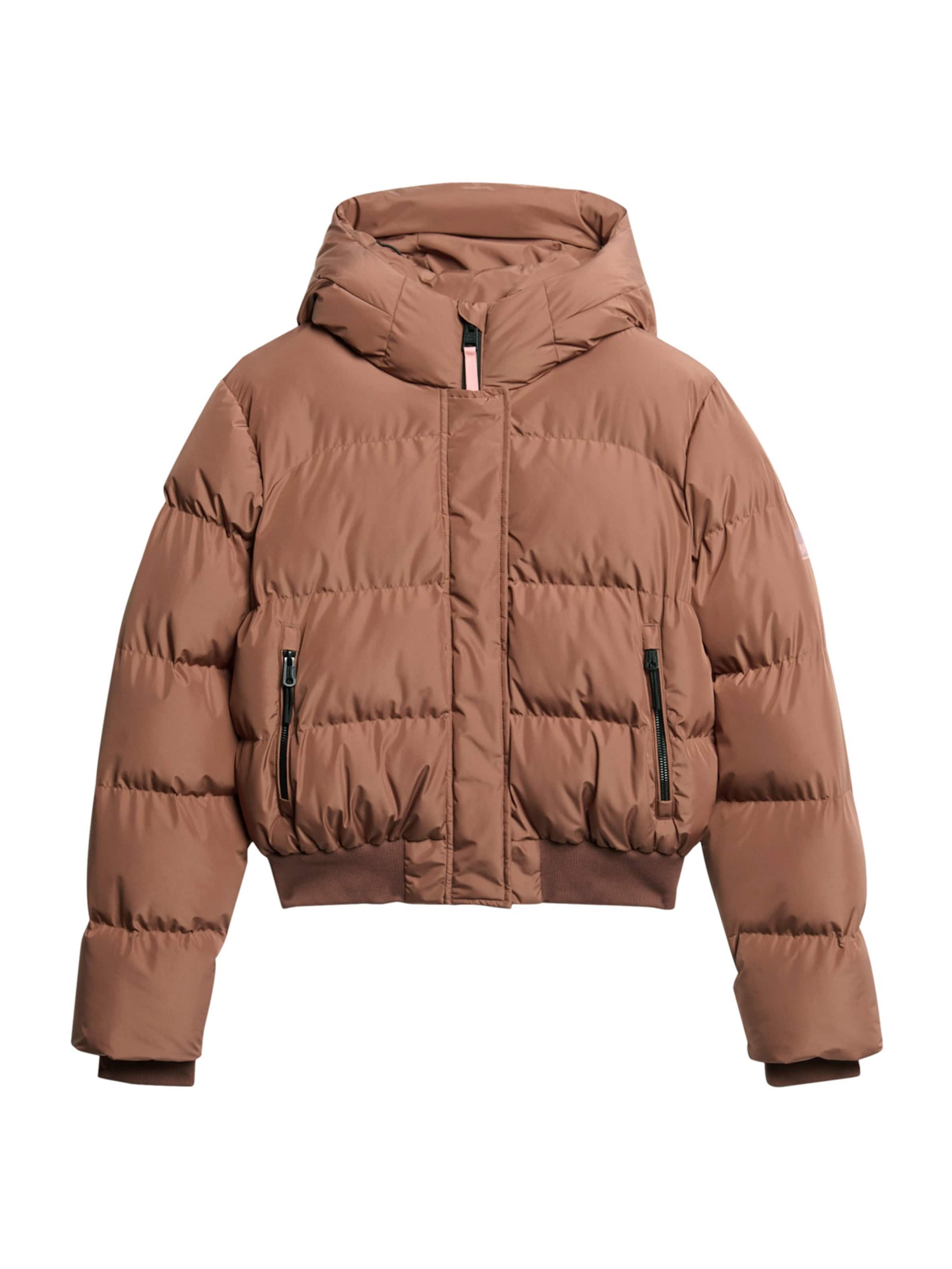 Superdry & Co Jacke in Braun: Vorderseite