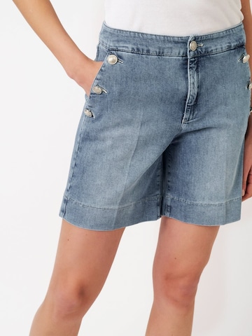 Rosner Wide leg Jeans in Blue