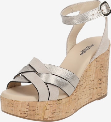 Nero Giardini Sandals in Silver: front