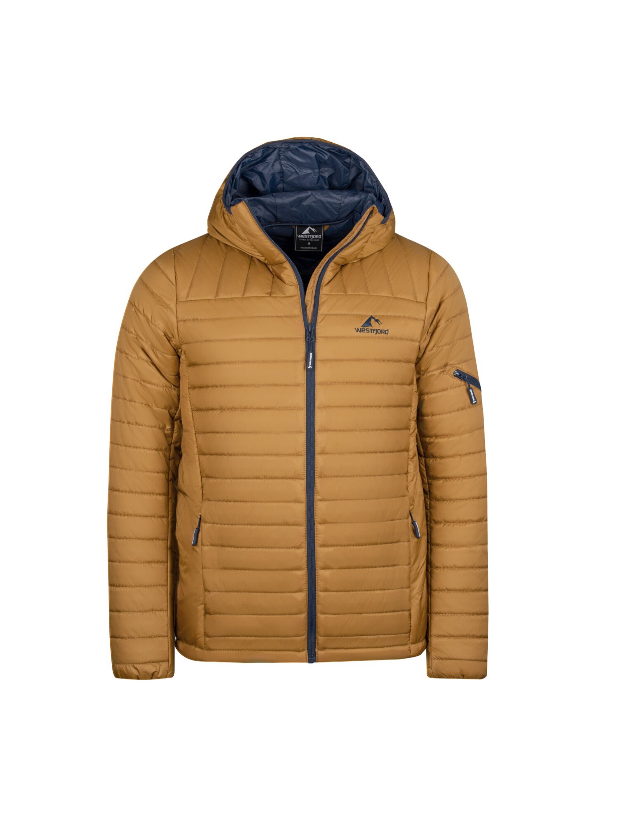 WESTFJORD Winter Jacket in Brown: front