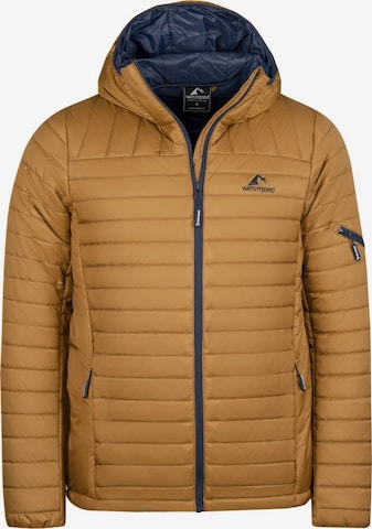 WESTFJORD Winter Jacket in Brown: front