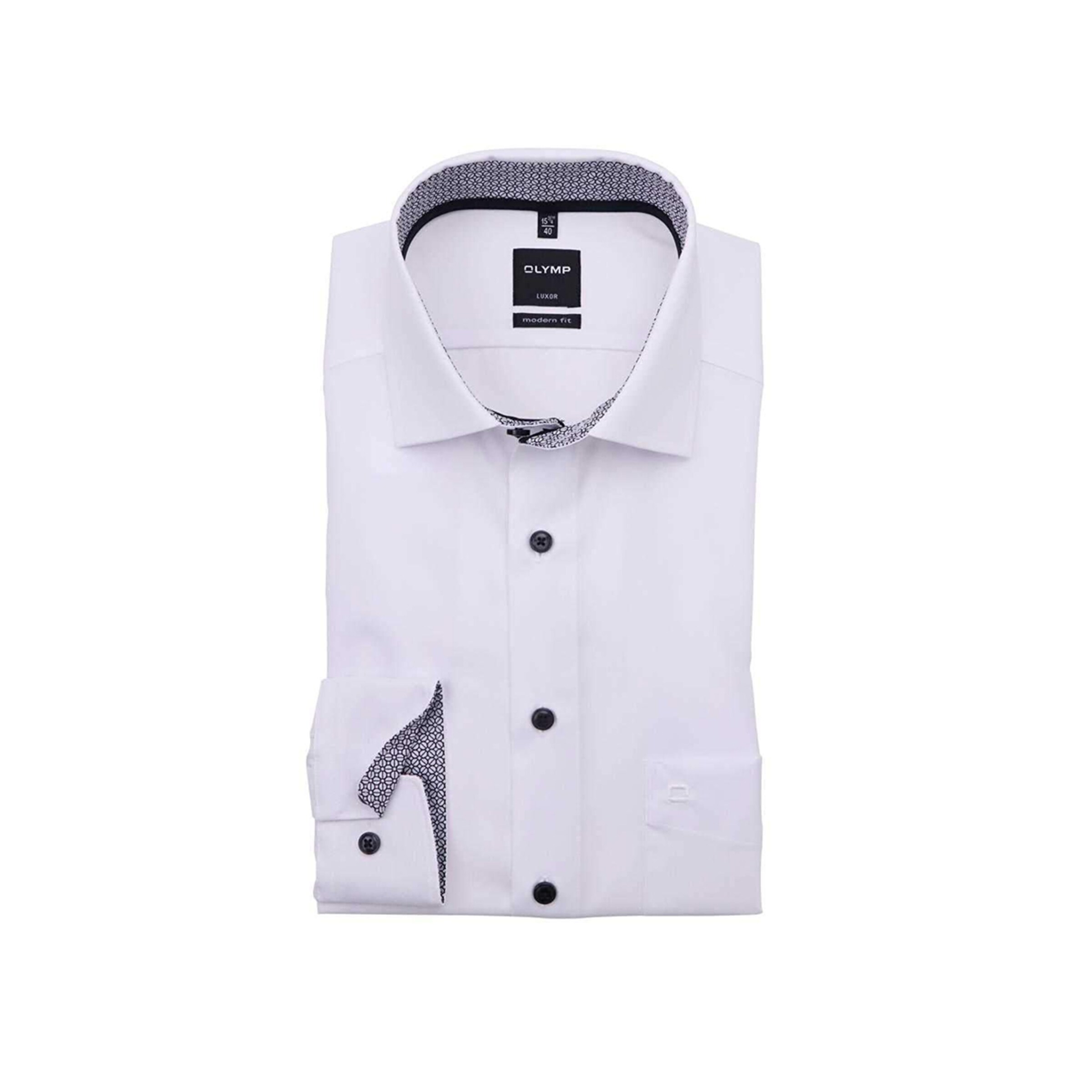 OLYMP Regular Fit Hemd in Weiß