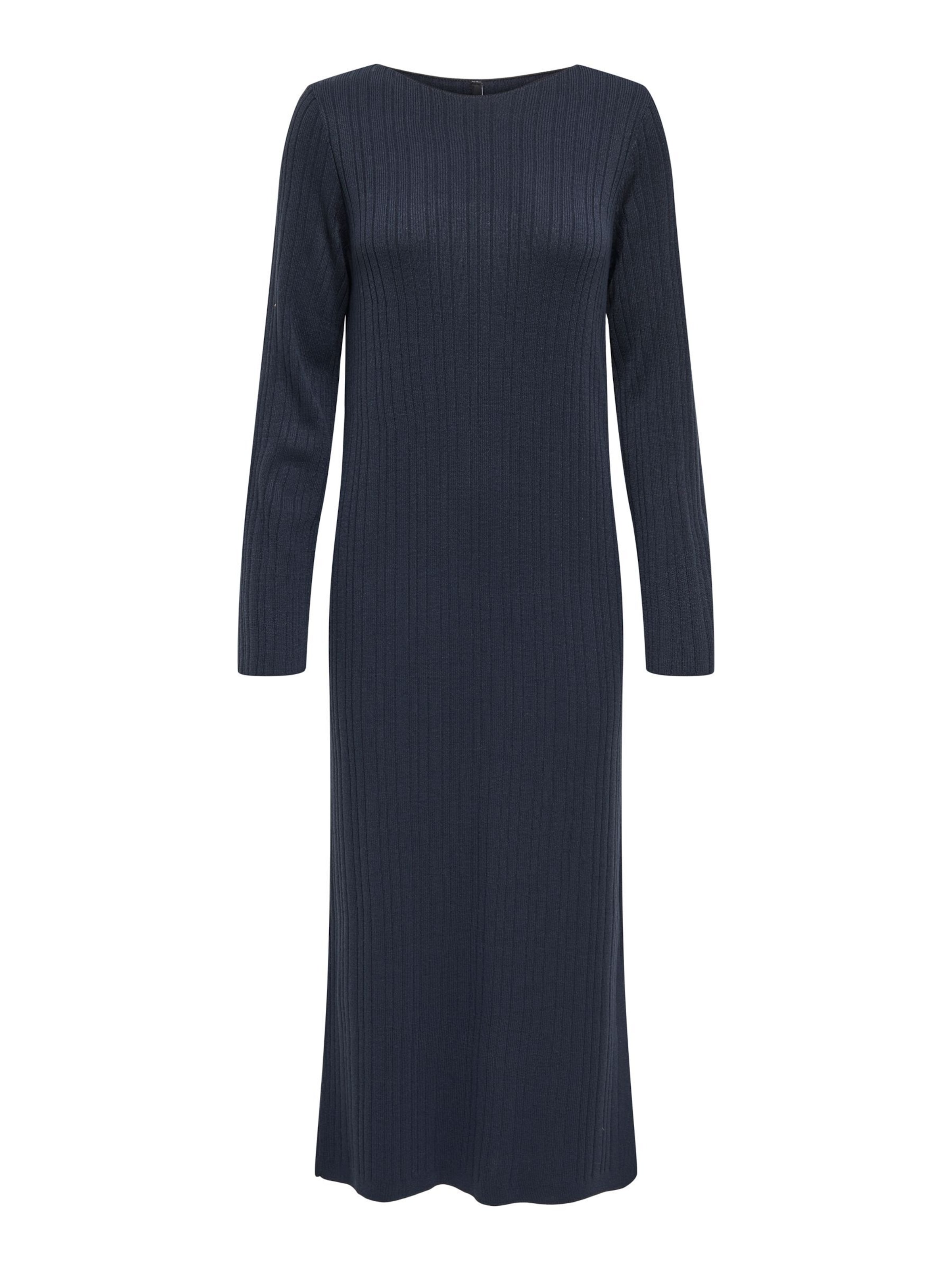 ONLY Strikkjole 'ONLThea' i natblå, Produktvisning