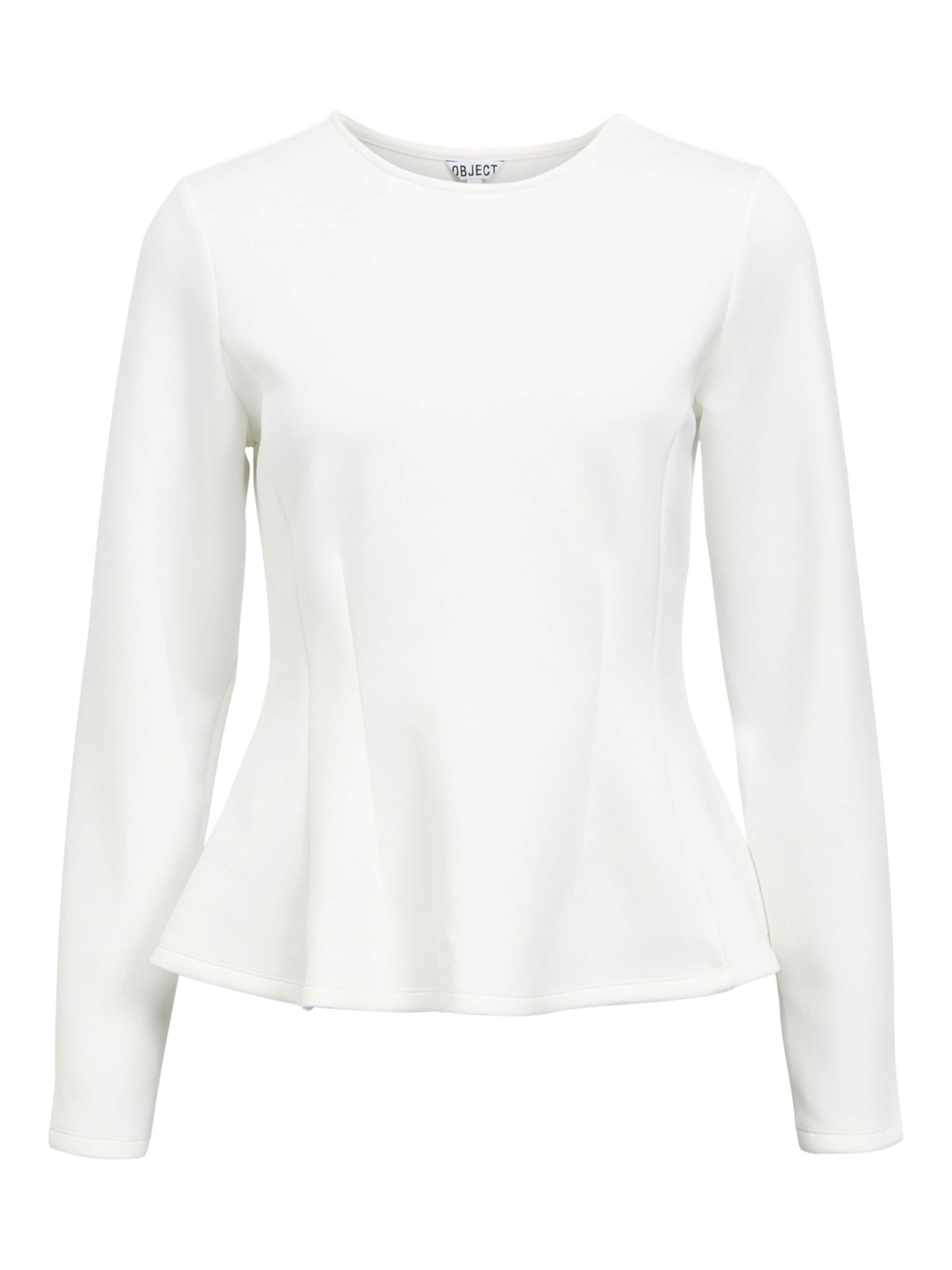 T-shirt OBJECT en blanc : devant