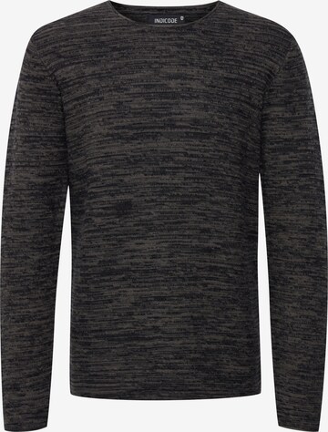 INDICODE JEANS Sweater 'Bayne' in Grey: front