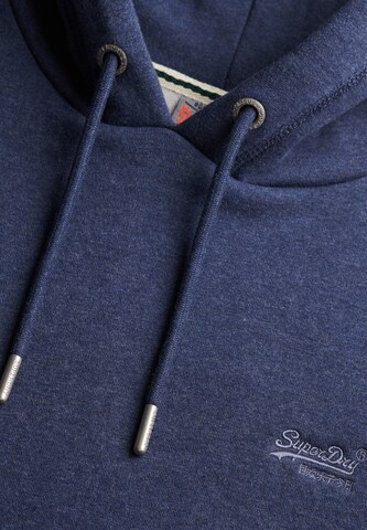 Superdry & Co Mikina 'ESSENTIAL' – modrá