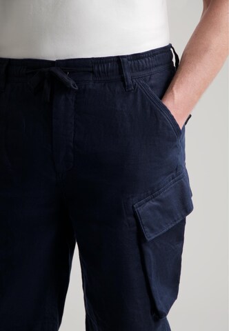 Regular Pantalon cargo 'Logan' Dstrezzed en bleu