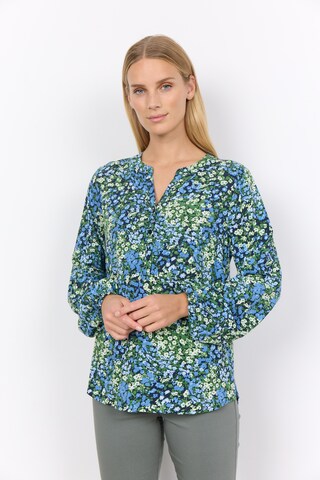 Soyaconcept Blouse 'ABELONE' in Blauw: voorkant