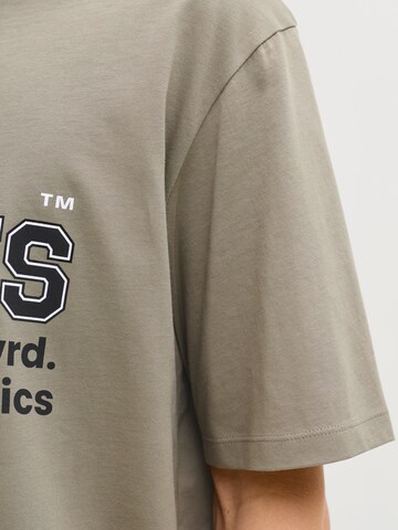 Jack & Jones Plus Shirt 'JJELOGO' in Grijs