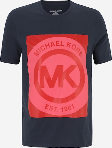 T-Shirt Michael Kors en bleu : devant