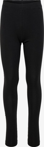 KIDS ONLY Skinny Leggings 'Nille' in Schwarz: predná strana