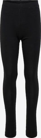 Skinny Leggings 'Nille' KIDS ONLY en noir : devant