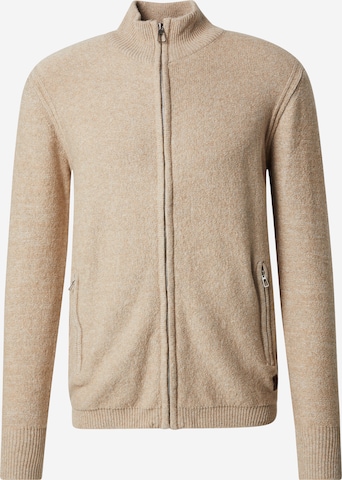 Key LargoKardigan 'ELEVATOR' - bež boja: prednji dio