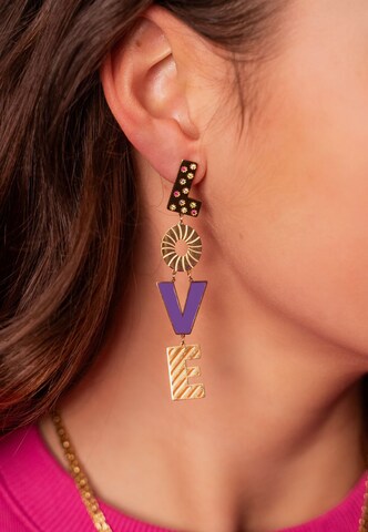 Boucles d'oreilles My Jewellery en or : devant