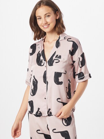 River Island Schlafshirt in Lila: predná strana