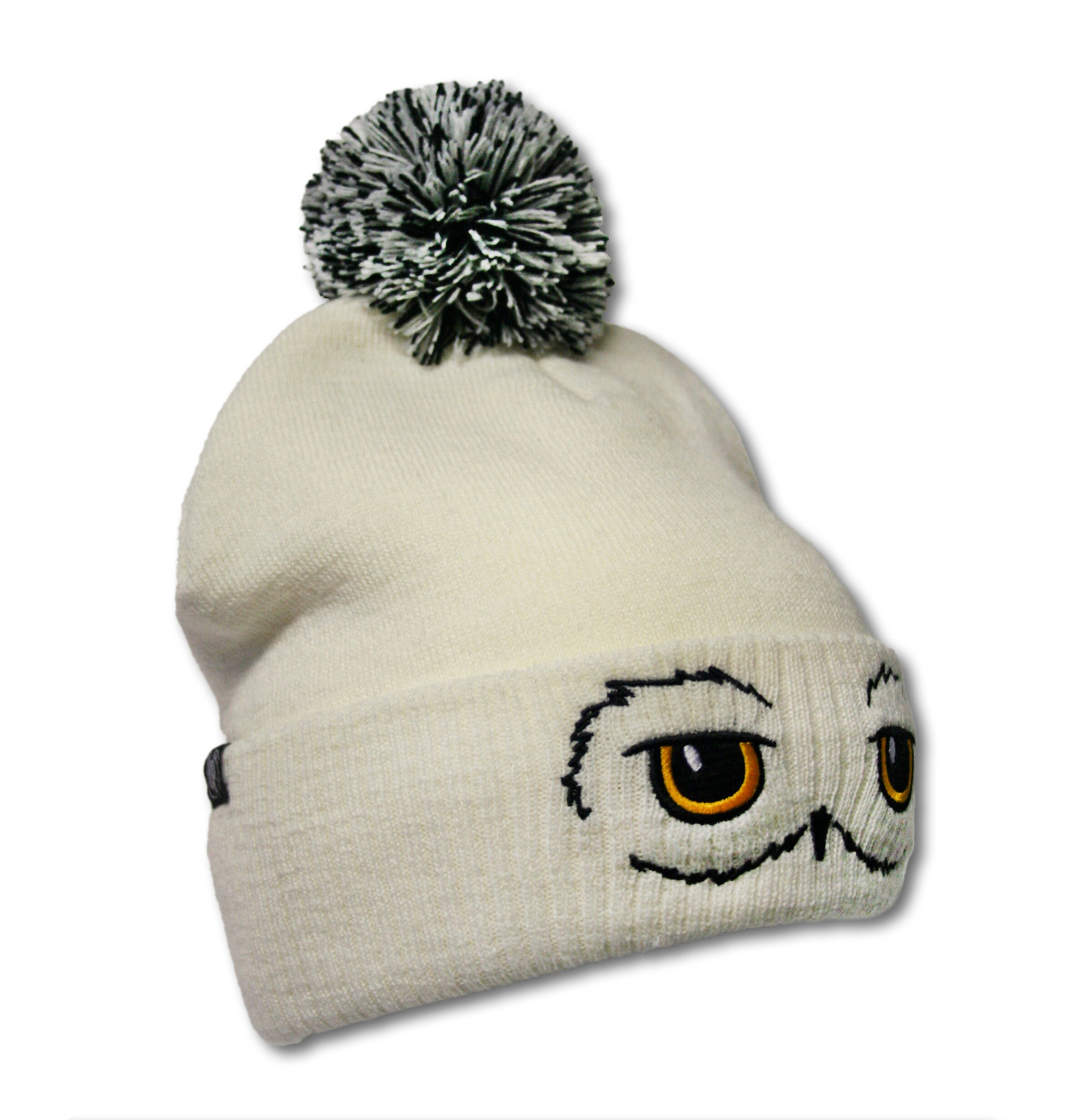 LOGOSHIRT Beanie 'Harry Potter - Hedwig' in White