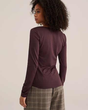 Tricou de la WE Fashion pe mov