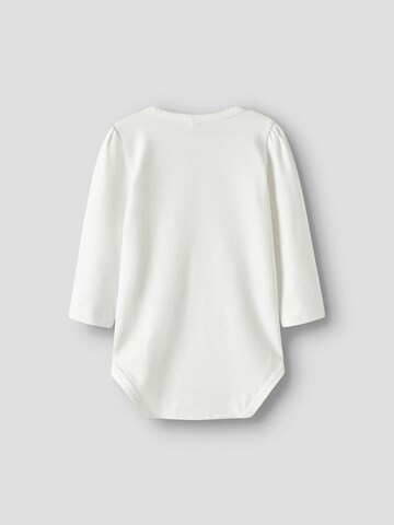 NAME IT - Pijama entero/body 'NBFLOTUS' en blanco