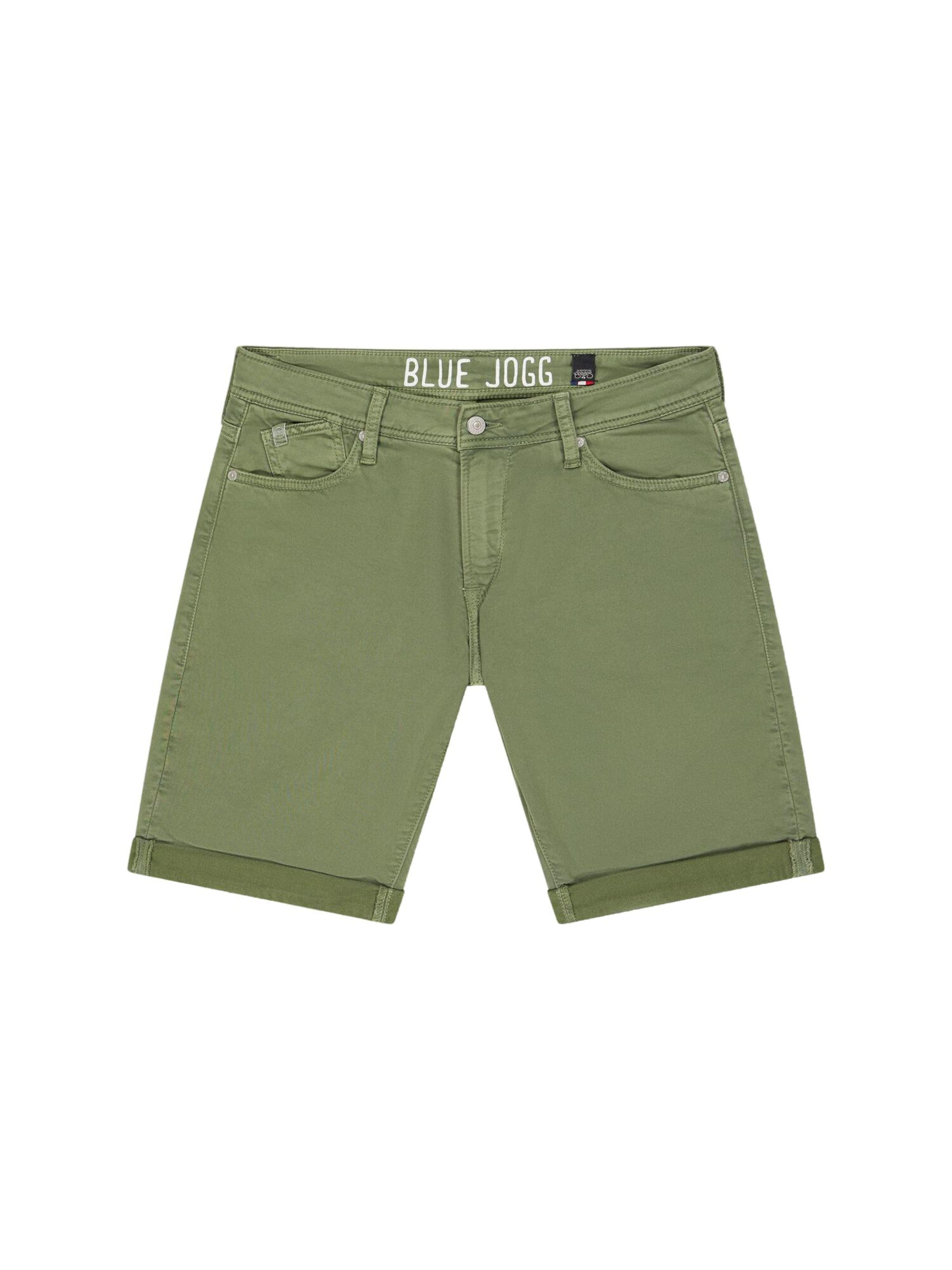 Regular Pantalon Le Temps Des Cerises en vert : devant