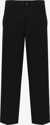 juoda DICKIES Laisvas Kelnės su kantu: priekis