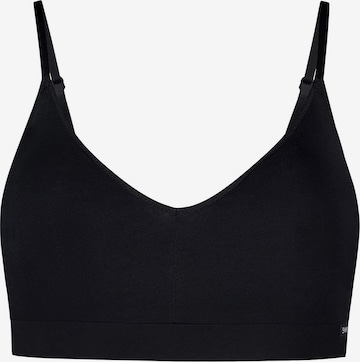 Skiny BH ' Cotton Essentials ' in Zwart: voorkant