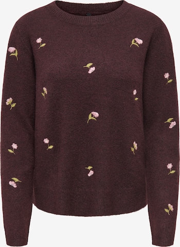Pullover 'ONLShine' di ONLY in rosso: frontale