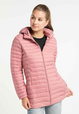 Veste mi-saison KAWAI en rose : devant