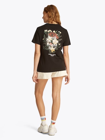 Tommy Jeans - Camiseta en negro: atrás