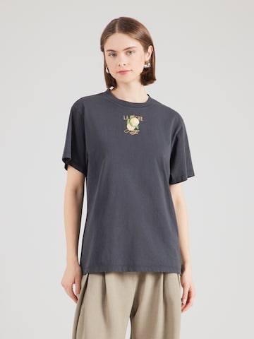 HUGO - Camisa 'Vintage' em preto: frente