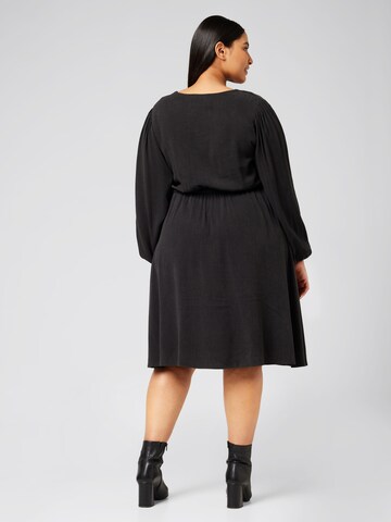 Abito 'Melody' di Guido Maria Kretschmer Curvy in nero: dietro